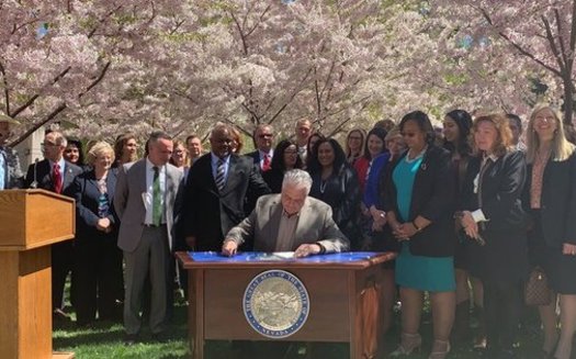 Renewable energy got a big boost as Gov. Steve Sisolak signed Senate Bill 358 into law on Earth Day. (Cece94/Morguefile)