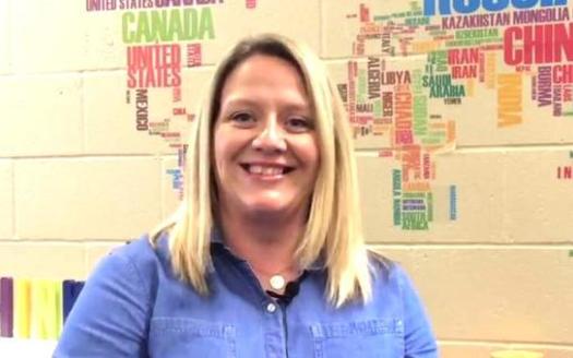 South Dakota Teacher of the Year Erica Boomsma is among 10,000 public school educators being recognized as part of National Teacher Appreciation Week. (South Dakota Dept. of Education)