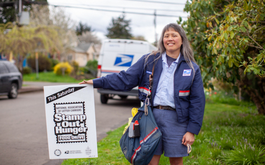 The Stamp Out Hunger food drive brought in more than a million pounds of food in Oregon and Clark County, Wash., last year. (Oregon Food Bank)