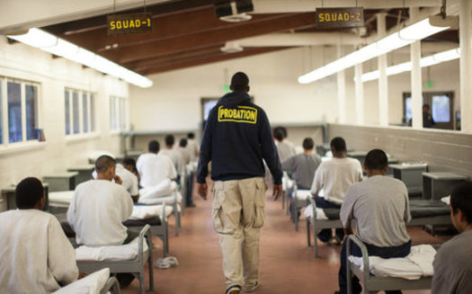A new report says restorative-justice programs for young people work better to reduce repeat offenses and cost considerably less than traditional prosecution, incarceration and probation. (Los Angeles Youth Justice Coalition)