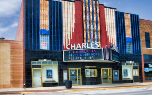 Charles City, Iowa's second livable community as defined by AARP, is home to a vintage movie house with nightly film screenings.(cinematreasures.org)