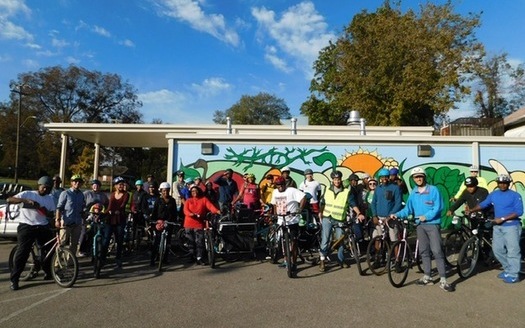 The Works Inc in Memphis organizes neighborhood bike rides and is a recipient of this year's AARP Community Challenge grant. (The Works Inc.)
