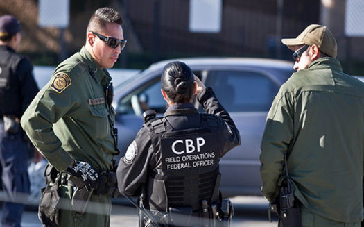CBP training materials state that the Fourth Amendment does not require officers to advise bus passengers of their right to refuse consent to a search. (Josh Denmark/Flickr)