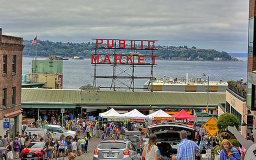 The Pike Market Food Bank was selected for the AARP Community Challenge and will provide more directional signage with the grant. (Kirt Edblom/Flickr)
