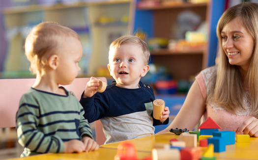 North Dakota ranks last in the nation for early education participation rates for three- and four-year-olds. (Oksana Kuzmina/Adobe Stock)