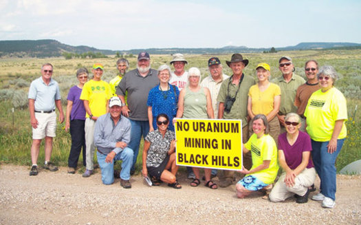 A controversial uranium mine would be located 13 miles northwest of Edgemont and 50 miles from the Oglala Sioux Tribe's Pine Ridge Reservation. (dakotarural.org)