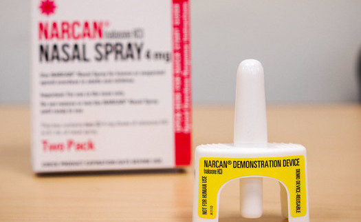 Narcan, also known as naloxone, can reverse overdoses while they're happening. (Gov. Tom Wolf/Flickr)