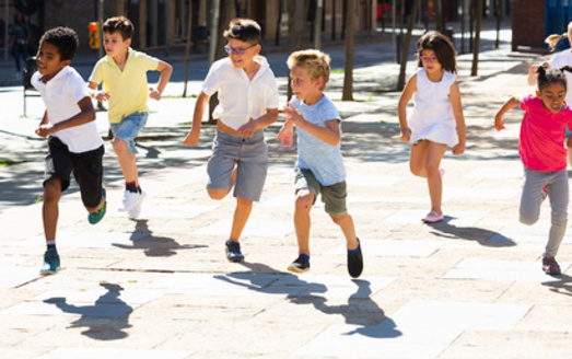 The goal of the Mayor's Walking Challenge is to encourage kids to be physically active. (JackF/Adobe Stock)