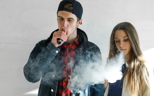 Children and young people are being bombarded with tobacco industry marketing for flavored e-cigarettes. (Adobe stock)