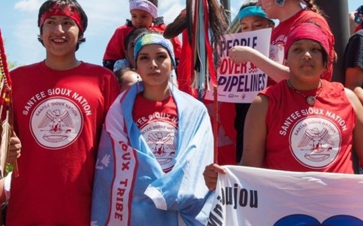 The Standing Rock Sioux Nation, where thousands of people protested installment of the Dakota Access oil pipeline in 2016, was once part of the Great Sioux Reservation. (MarkHefflinger/BoldNebraska.org)