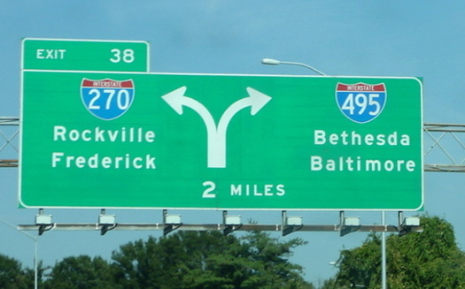 Critics say Maryland's plan to add toll lanes to busy D.C.-area highways will create overpriced tolls that are hardships for everyday commuters. (Wikipedia)