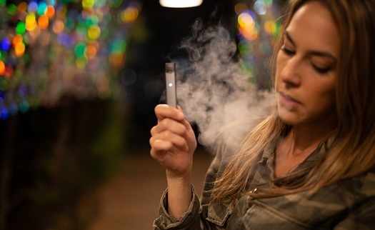 In a 2018 survey, nearly one in five high school students, and 6% of middle-school students, said they used e-cigarettes in the past 30 days. (Pixabay)