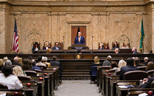 During his 2020 State of the State address, Gov. Jay Inslee called on lawmakers to act to remedy the state's affordable housing crisis. (Office of the Governor)