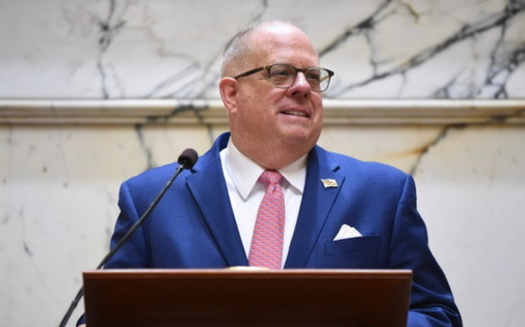 Gov. Larry Hogan's State of the State speech asked lawmakers to help reduce violent crime in Baltimore. (governer.maryland.gov)