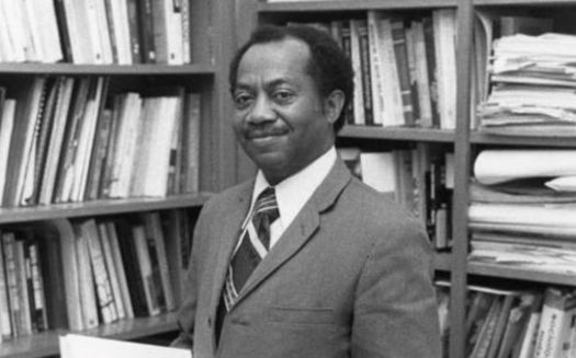 Dr. Gordon Morgan, the first African-American professor hired by the University of Arkansas, passed away in December at age 88. (Special Collections, University of Arkansas Libraries)
