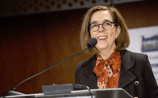 Gov. Kate Brown kept her promise to enact sweeping climate action if it didn't come from the Oregon Legislature this year. (Oregon Dept. of Transportation/Flickr)