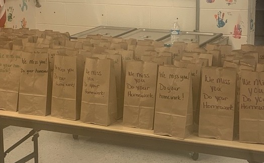 School food service staff members in Wyoming are shifting gears as classrooms close, and finding creative ways to make sure children don't go hungry during the COVID-19 crisis. (Wyoming Department of Education)