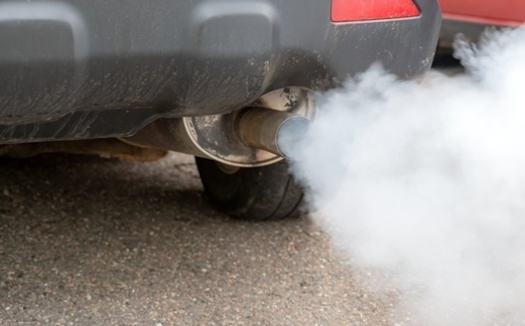 Vehicle emissions exacerbate breathing problems, including asthma. (Adobe Stock)