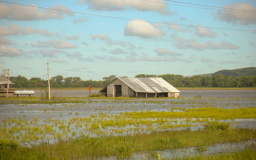 Environmental groups in the upper Midwest say states such as Iowa face ongoing flood threats because of extreme weather events caused by climate change. (Crystal Dorothy)