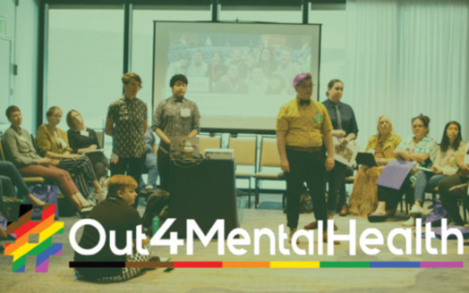 The Out 4 Mental Health virtual town halls are a chance for members of the LGBTQ+ community to voice their experiences of the pandemic. (CALGBTQ Health and Human Services)