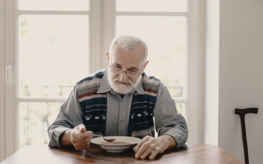 A new report finds that 5.3 million seniors struggled with food insecurity in 2018 and hunger advocates say COVID-19 could worsen the situation. (Adobe Stock)<br />
