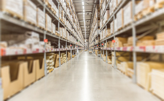 Amazon warehouses have been hotspots for COVID-19 cases nationwide. (Adobe Stock)<br />