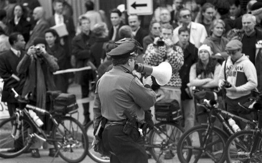 Norm Stamper was Seattle police chief during the 1999 crackdown on WTO protesters. He calls it a painful learning experience. (Seattle Municipal Archives/Flickr)