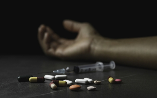 Drug-overdose deaths rose for African-Americans across the nation in 2018, according to a new report. (Adobe stock)