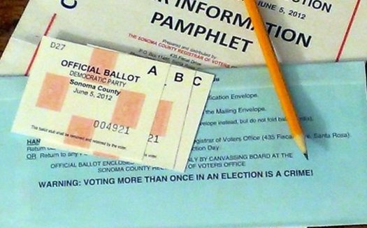 Secretary of State Denise Merrill announced she will send absentee-ballot applications to all registered voters. (Flickr_1)