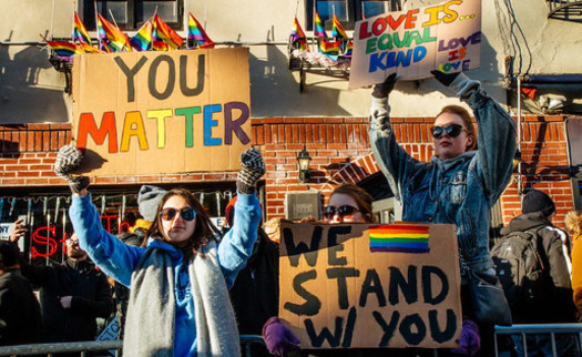 Some advocates contend LGBTQ equality cannot be achieved without fully embracing anti-racism.  <br />(MathiasWasik/Flickr)
