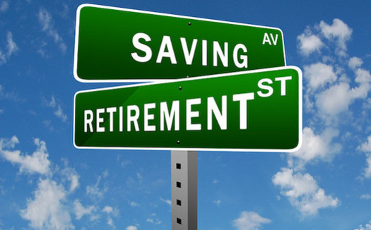 Workers are 15 times more likely to put away money for retirement if they have access to a workplace retirement savings plan. (401kcalculator/Flickr)