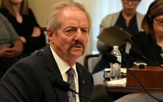 William Perry Pendley, testifying before the House Natural Resources Committee in 2019, is a nominee for director of the U.S. Bureau of Land Management. (BLM photo)