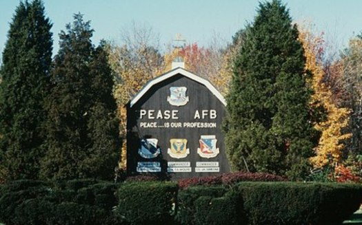 The nation's first study of PFAS contamination is centered at the site of the former Pease Air Force Base in New Hampshire. (Master Sgt. Dave Casey/Wikimedia Commons)