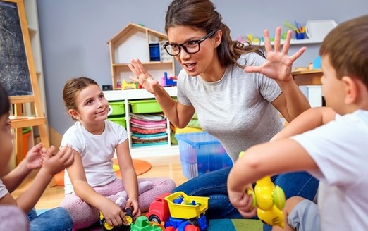 Childcare will be an important factor when Arizona parents need to return to work, but the COVID-19 crisis has sidelined many of the state's providers and caregivers. (lordn/Adobe Stock)<br /><br />