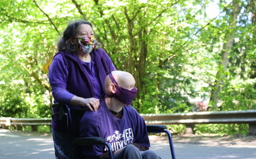 Caregivers in Washington state were able to secure an additional $2.56 an hour in hazard pay for July, August and September. (SEIU 775)