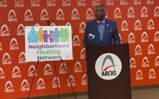 Les Johnson with ARCHS helped to create the STL Neighborhood Healing Network, which officially launches next week. (ARCHS)