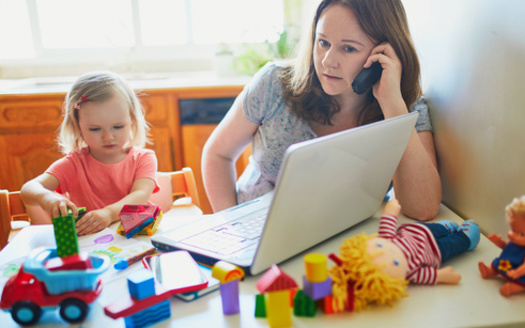 The Pew Research Center shows that stay-at-home moms and dads account for about one-fifth of U.S. parents, meaning the other 80% are employed, either full- or part-time. (Adobe Stock)
