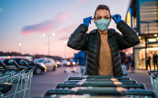 A group is organizing rallies against mask measures, despite the effectiveness of masks at slowing the spread of COVID-19. (kerkezz/Adobe Stock)