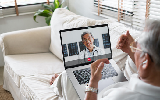 Six in ten seniors say they are embracing technology more since the pandemic began. (Adobe Stock)