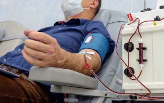 A recent study found that the blood donations of approximately 2% of donors have antibodies for COVID-19. (Adobe Stock)