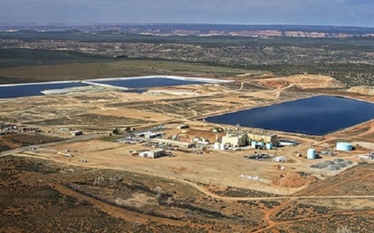 The White Mesa Uranium Mill is situated near the Ute Mountain Ute tribal reservation and Bears Ears National Monument. (Grand Canyon Trust)