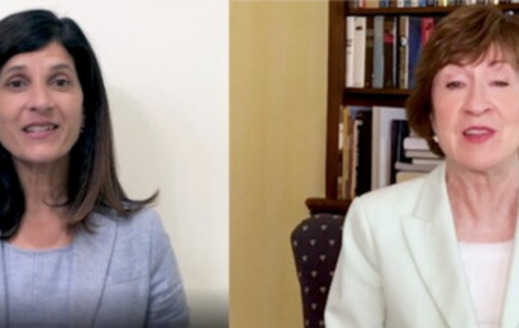 AARP Maine conducted and has posted separate video interviews with Democratic U.S. Senate nominee Sara Gideon and incumbent, Republican Sen. Susan Collins. (AARP Maine)
