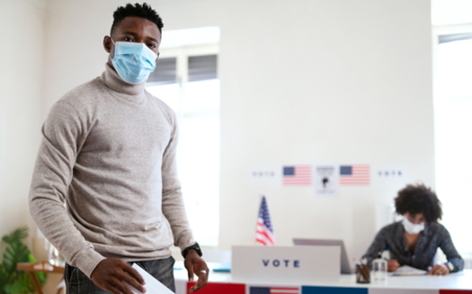 Be prepared for delays when early voting in Baltimore. As a precaution, the city will be checking temperatures at Voting Centers. (Adobe stock)