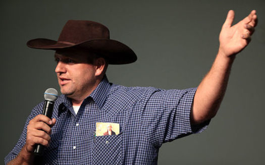 Ammon Bundy's group People's Rights has more than 20,000 followers, according to a new report. (Gage Skidmore/Wikimedia Commons)
