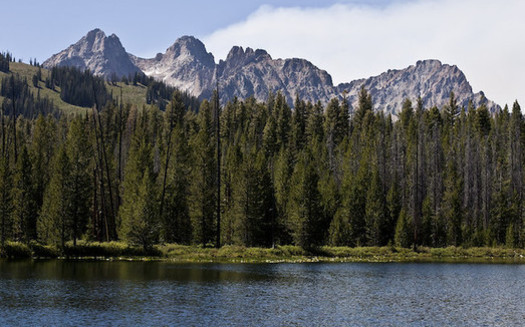 A proposed cellphone tower would be near a popular recreation site, Redfish Lake, in Idaho's Sawtooth National Recreation Area. (Riley Yerkovich/Flickr)