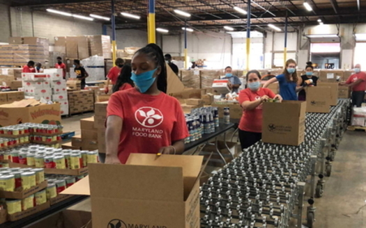 More Marylanders are turning to food banks as poverty increases during the pandemic. (Maryland Food Bank)