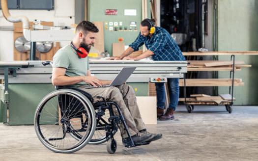Some North Dakota employers are being honored this week for welcoming people living with disabilities into their workforce. They say these workers bring a lot to the table, and many have the ability to work from home. (Adobe Stock)