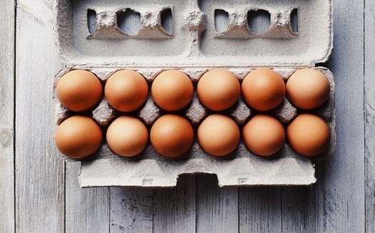 Demand for eggs spiked in mid-March when states rolled-out COVID-19 stay-at-home orders, creating shortages at grocery stores. (Wokandapix/Pixabay)