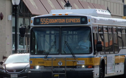 The Massachusetts Bay Transportation Authority is cutting 20 bus routes and consolidating or shortening 16 additional routes. (Wikimedia Commons)