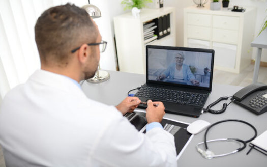 According to the Centers for Disease Control and Prevention, there was a 154% increase in telehealth visits during the last week of March in the United States, as the pandemic unfolded. (Adobe Stock)